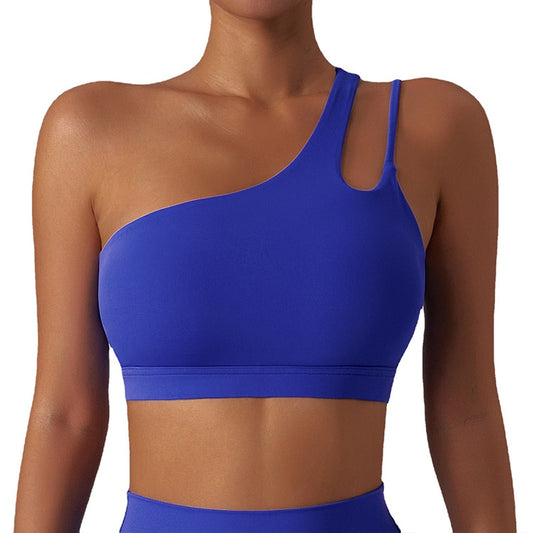 One-Shoulder sports bra